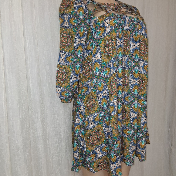 JODIFL New Women Size S Multicolor Floral Dress - Picture 8 of 16